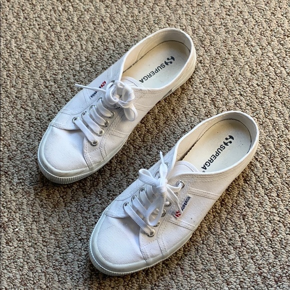 superga backless sneakers